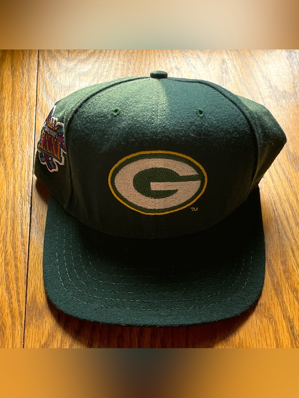 Vintage 90’s American Needle Green Bay Packers SnapBack Hat Super Bowl XXXI